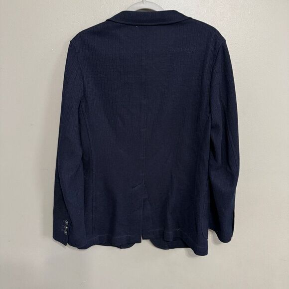 The Gigi | Angie unstructured navy blue jacket/blazer EU size 48 US 38 - Picture 4 of 11